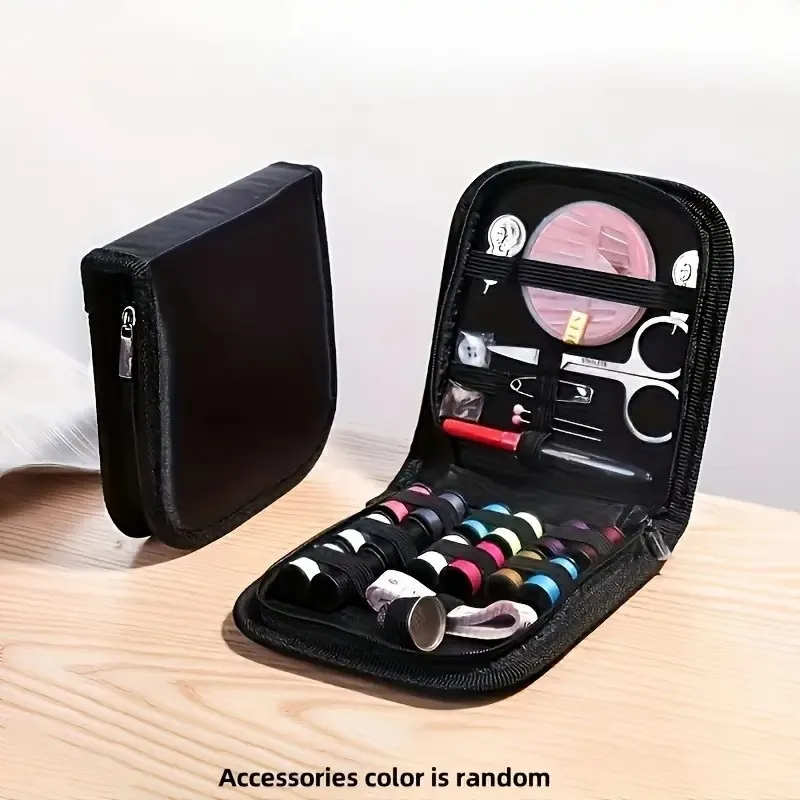 Textile Sewing Kit - 1Bag 27Pcs Sewing Kit, Multi-Purpose Portable