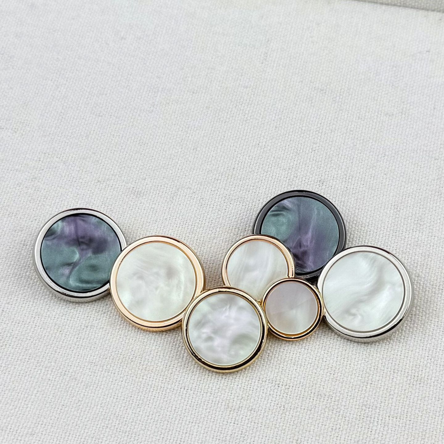 Button Hole Cutter - 10pcs Metal Button Sewing Clothing Coat