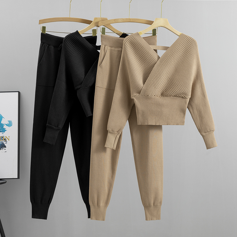 Elegant Tracksuit Sexy Two Pie - Elastic Waistband Roll recension och pris