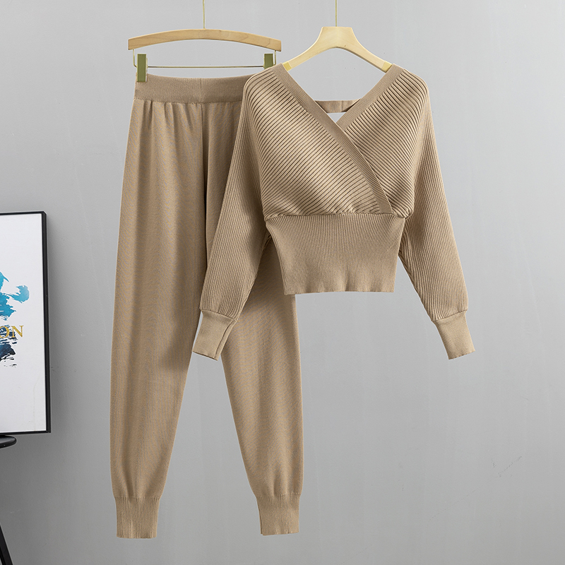 Elegant Tracksuit Sexy Two Pie - Elastic Waistband Roll recension och pris