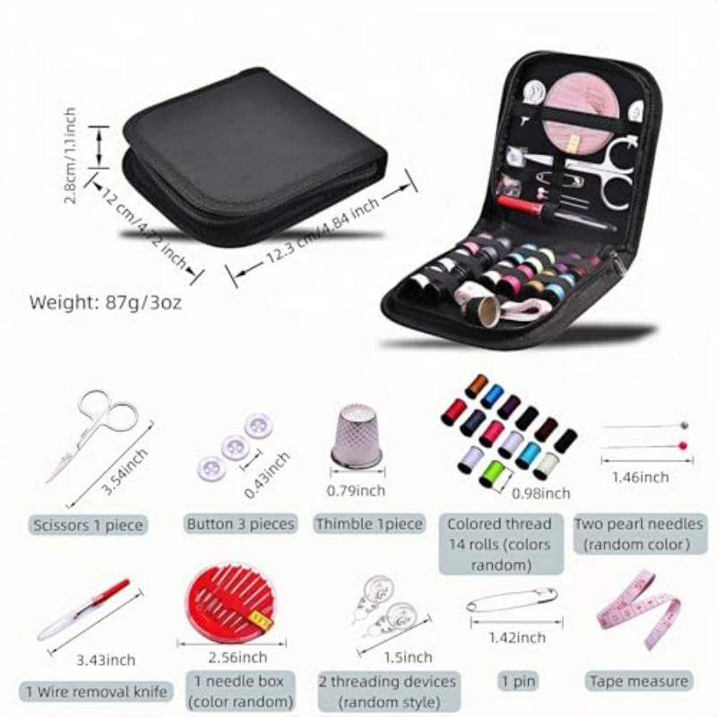 1Bag 27Pcs Sewing Kit, Multi-P - Textile Sewing Kit recension och pris
