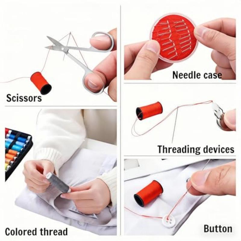 1Bag 27Pcs Sewing Kit, Multi-P - Textile Sewing Kit recension och pris