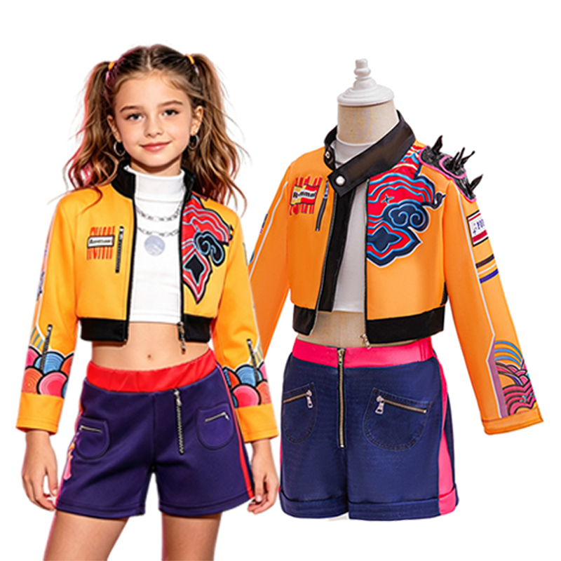 Kids Girls Street‑Style Fancy  - Sewing Jackets recension och pris
