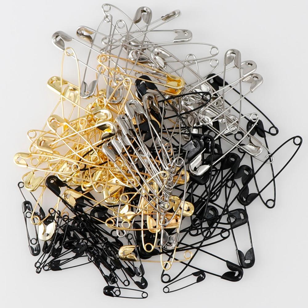 100Pcs Silver/Gold/Black Iron  - Textile Sewing Kit recension och pris