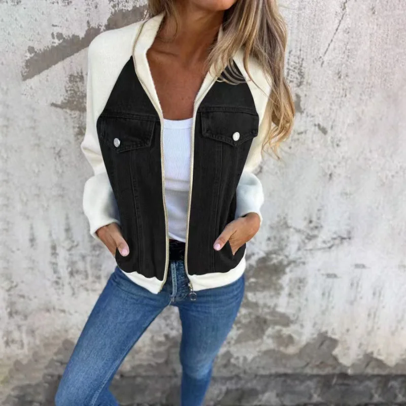 CPSYMYM Autumn Winter New Deni - Sewing Jackets recension och pris