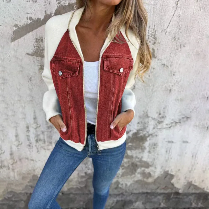 CPSYMYM Autumn Winter New Deni - Sewing Jackets recension och pris