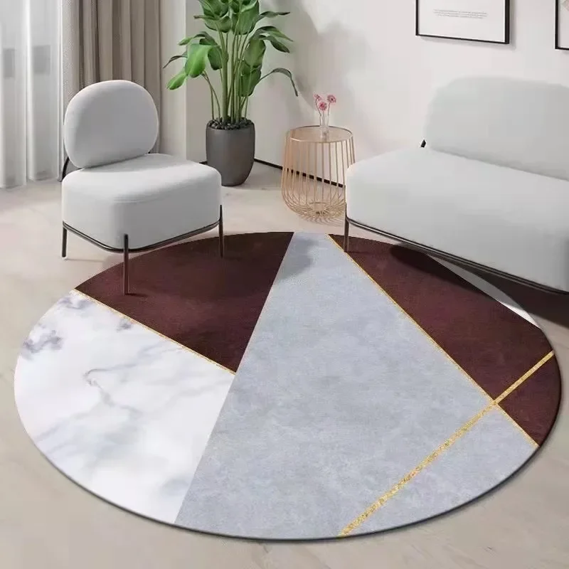 ~O~Geometric Round Rug with Mo - Century Textile & Sewing Supply By Owner recension och pris