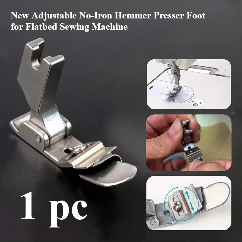 Adjustable No-Iron Hemmer Foot - Sewing Expert recension och pris