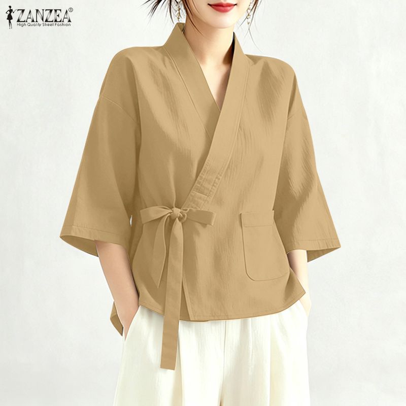 2026 ZANZEA Summer Cross V Nec - Sewing V recension och pris