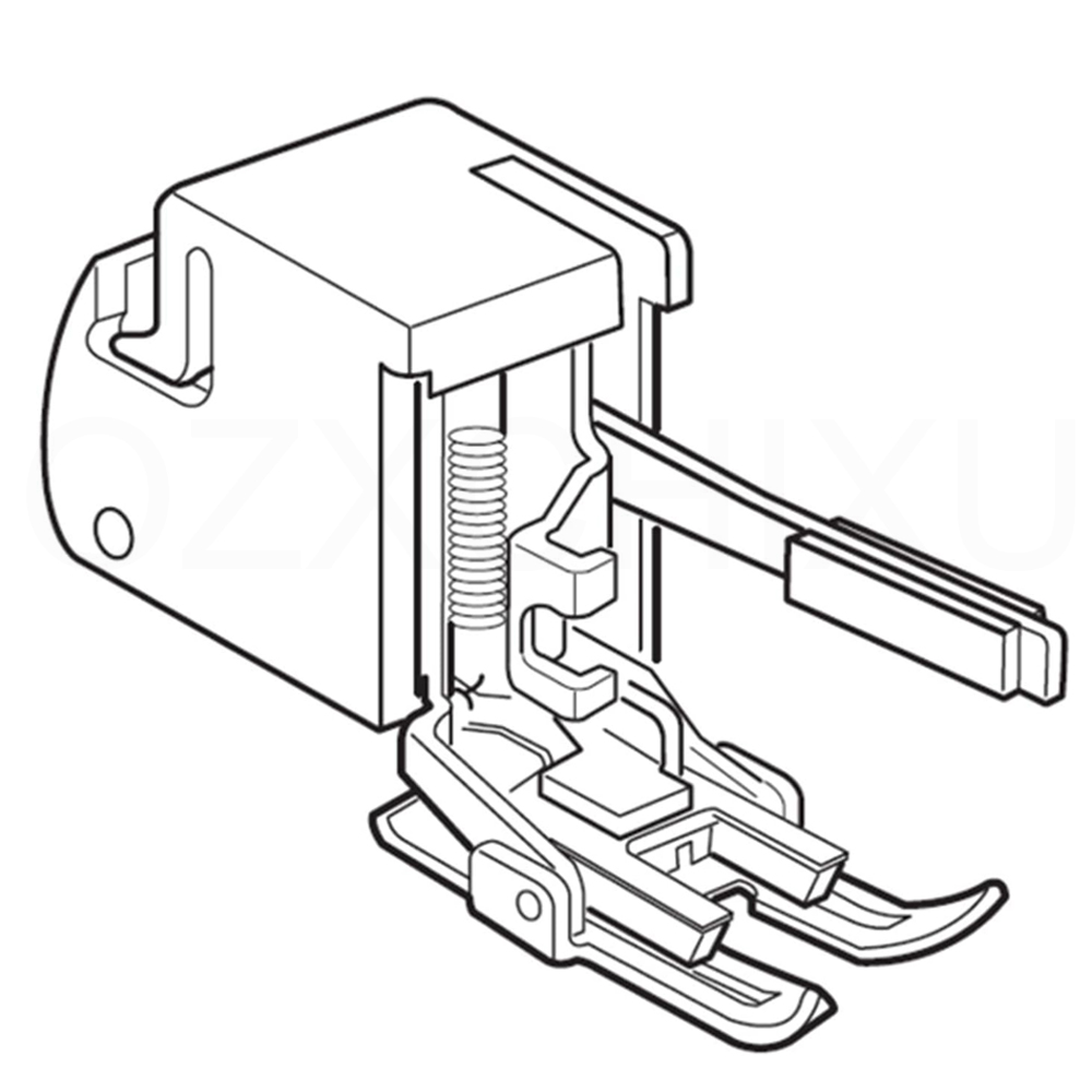 Even Feed Walking Foot Sewing  - Rolled Hem Foot recension och pris