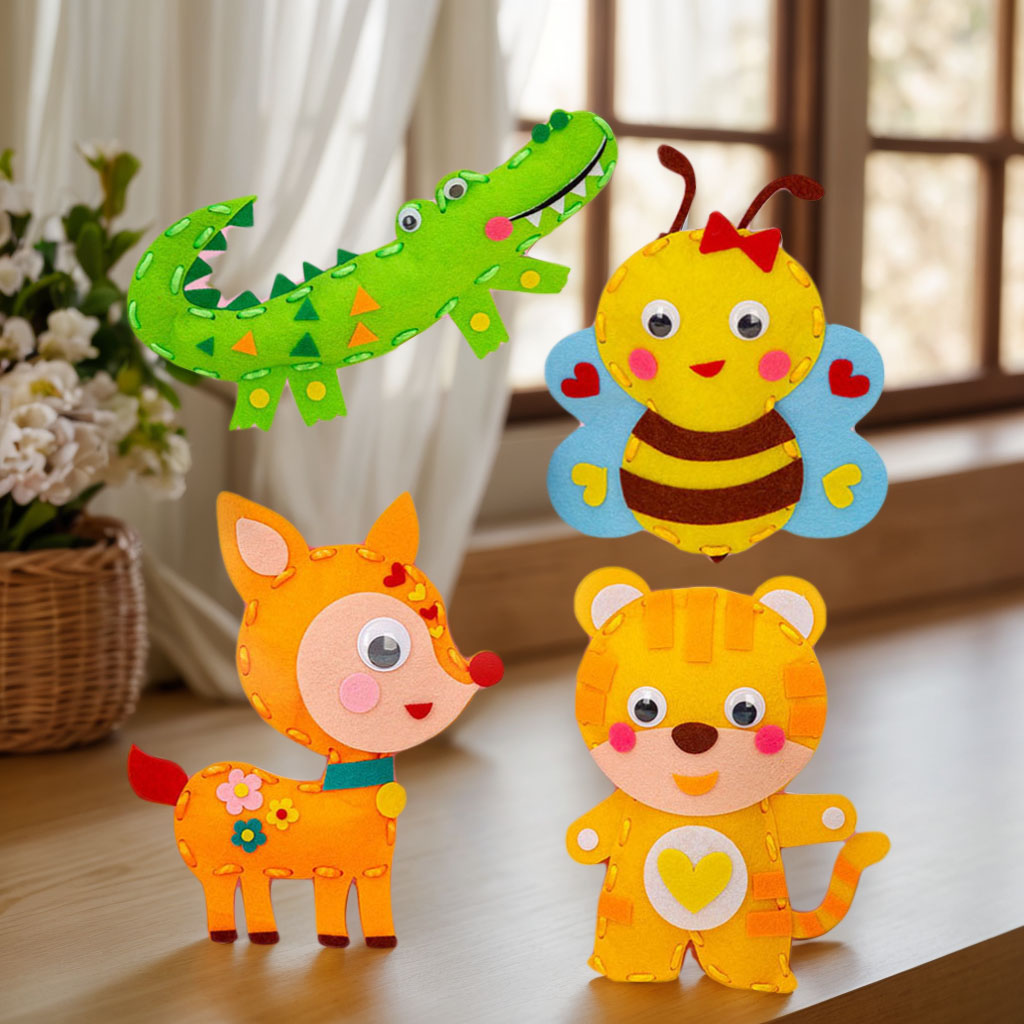 Cartoon Animal Sewing Craft Ki - Textile Sewing Kit recension och pris