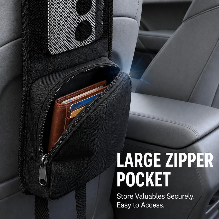 Car Seat Side Hanging Storage  - Elastic Waistband Roll recension och pris
