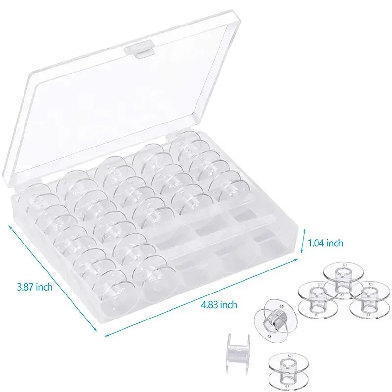 25pcs Home Sewing Machine Bott - Textile Sewing Kit recension och pris