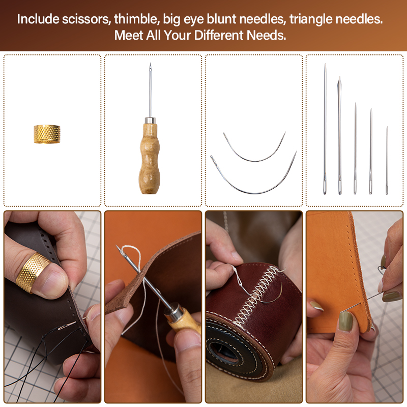 WUTA Leather Repair Kit Shoe S - Textile Sewing Kit recension och pris