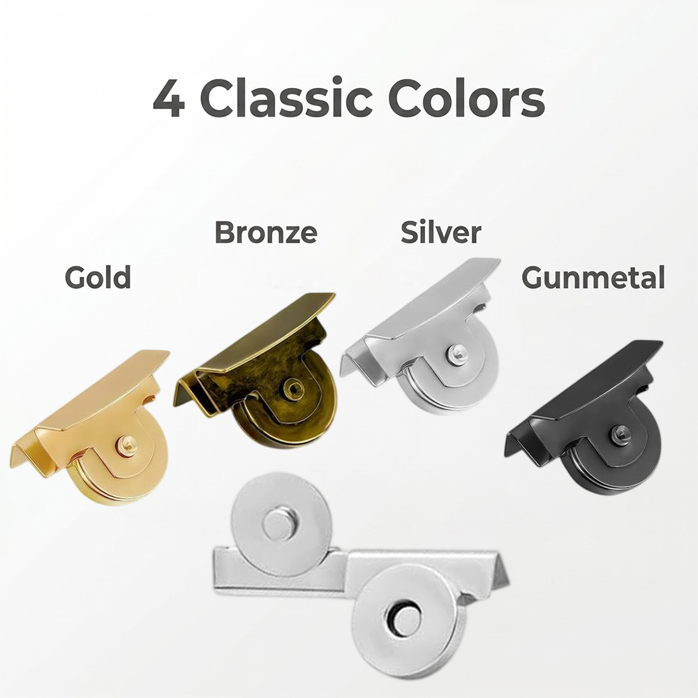12 Pairs 14mm Magnetic Snaps,  - Button Hole Cutter recension och pris