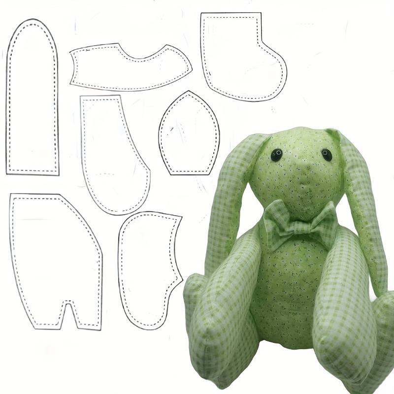 7Pcs Memory Rabbit Acrylic Qui - Quilting Ruler Square recension och pris