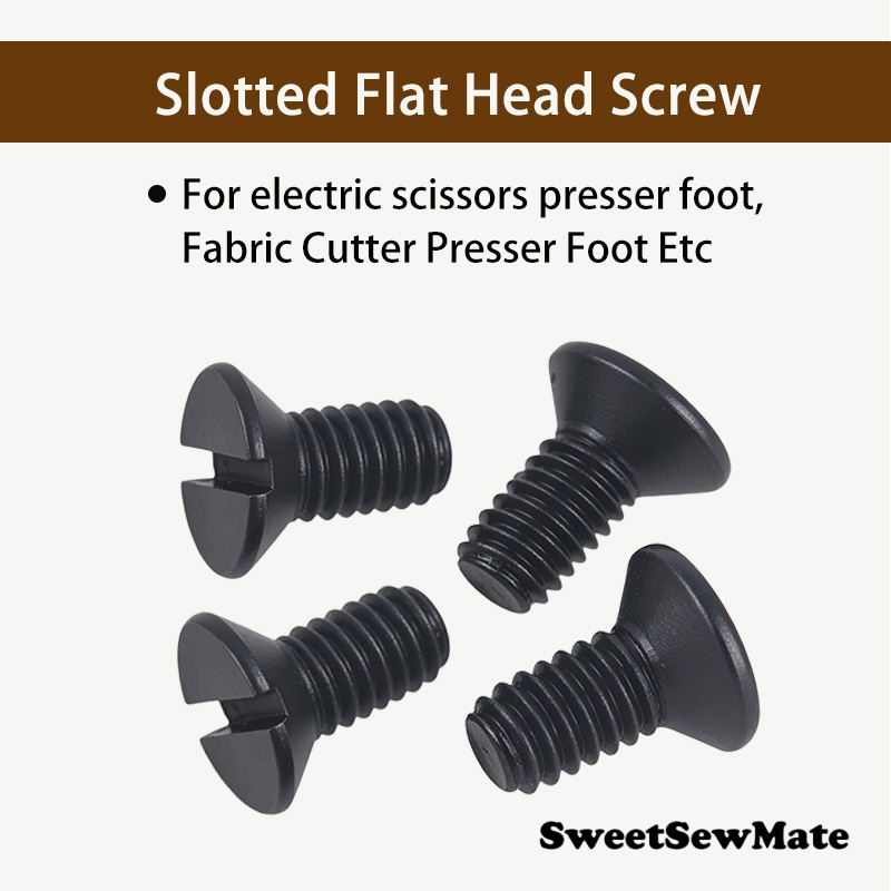 1PCS lotted Flat Head Screw Al - Rolled Hem Foot recension och pris