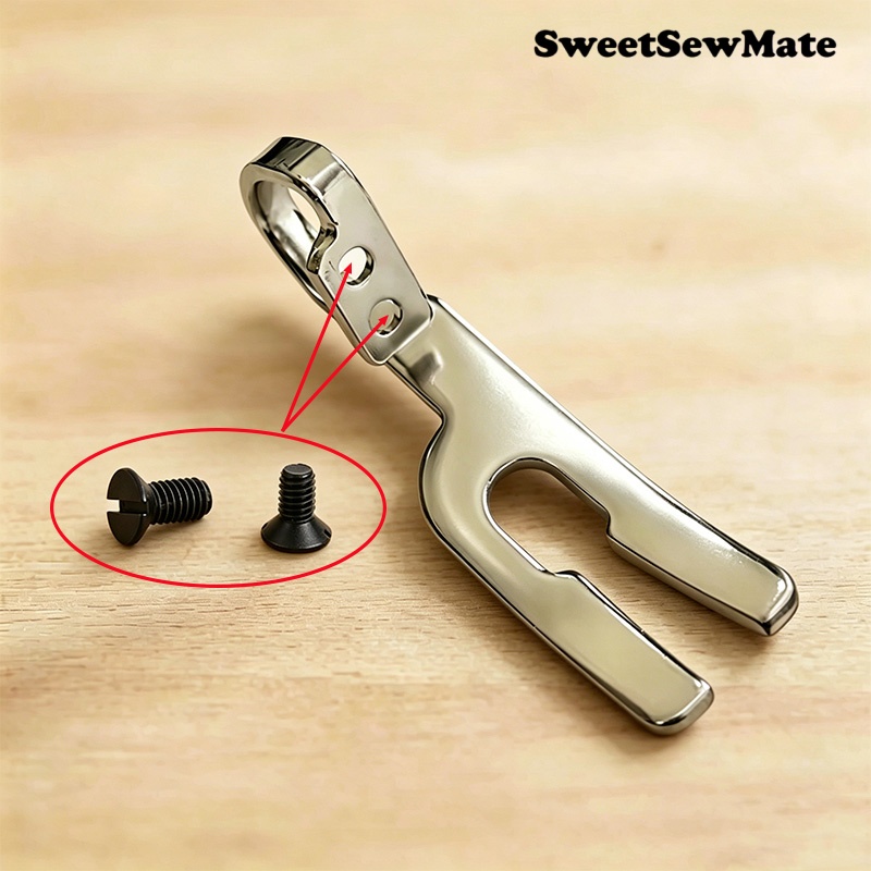 1PCS lotted Flat Head Screw Al - Rolled Hem Foot recension och pris