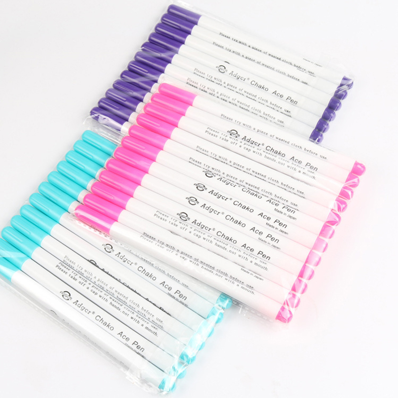 12pcs/lot Water Erasable Pen D - Fabric Marking Pen recension och pris