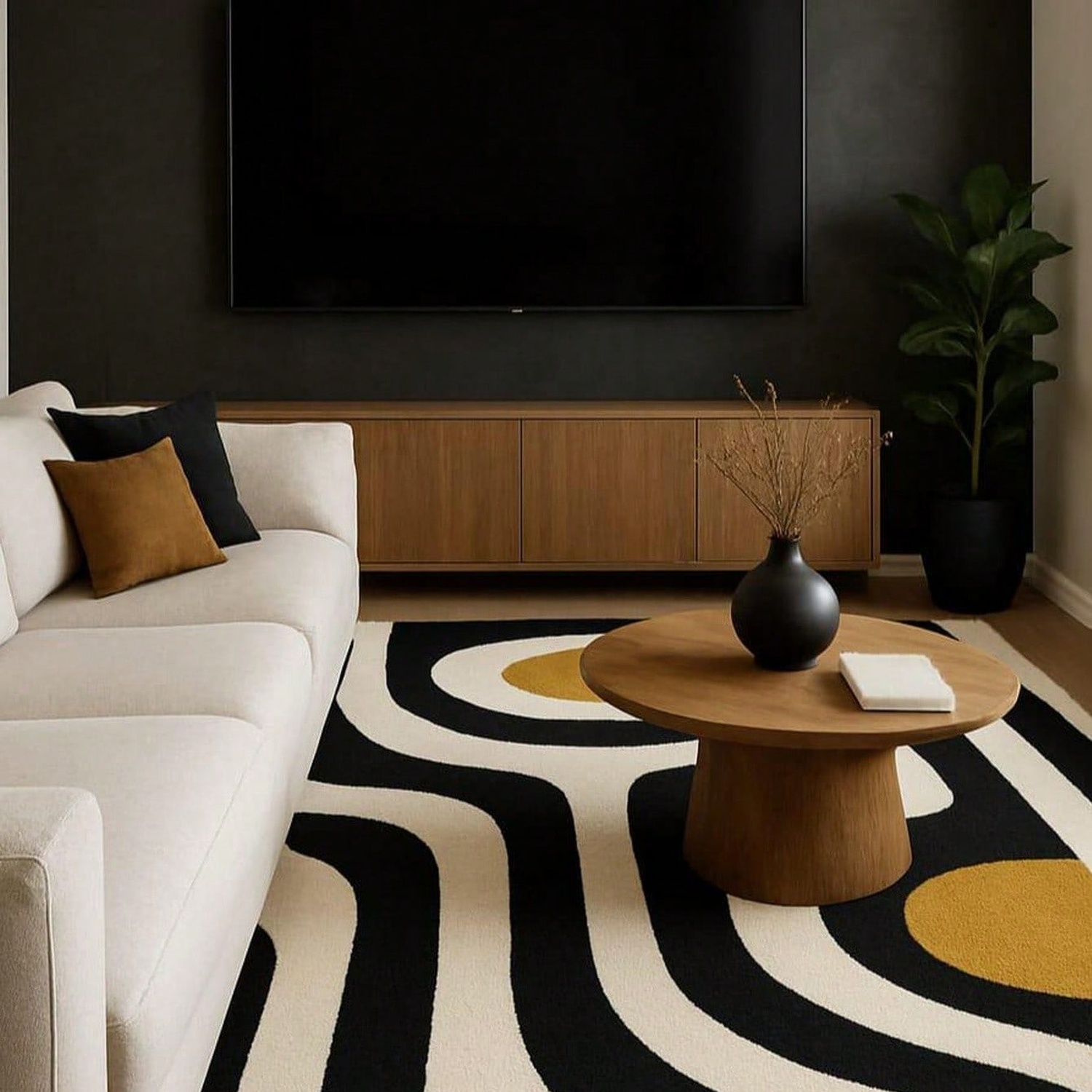 Tufted Wool Rug, Geometric Pat - Century Textile & Sewing Supply By Owner recension och pris